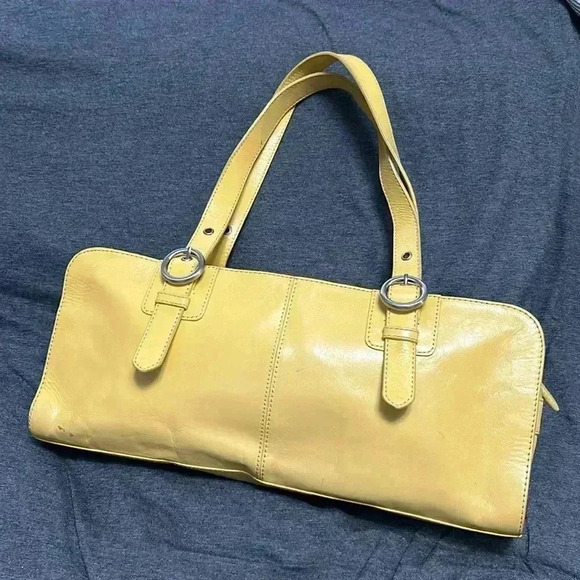 Preston & York handbag, pre-loved, beautiful yellow color, excellent condition. - Picture 1 of 11
